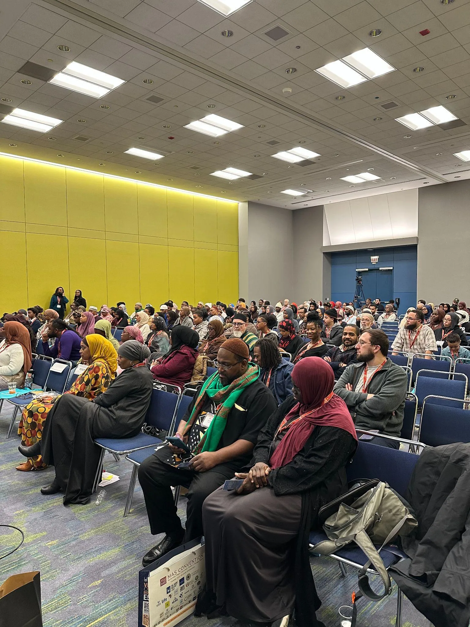 Audience at MASCON convention in Chicago